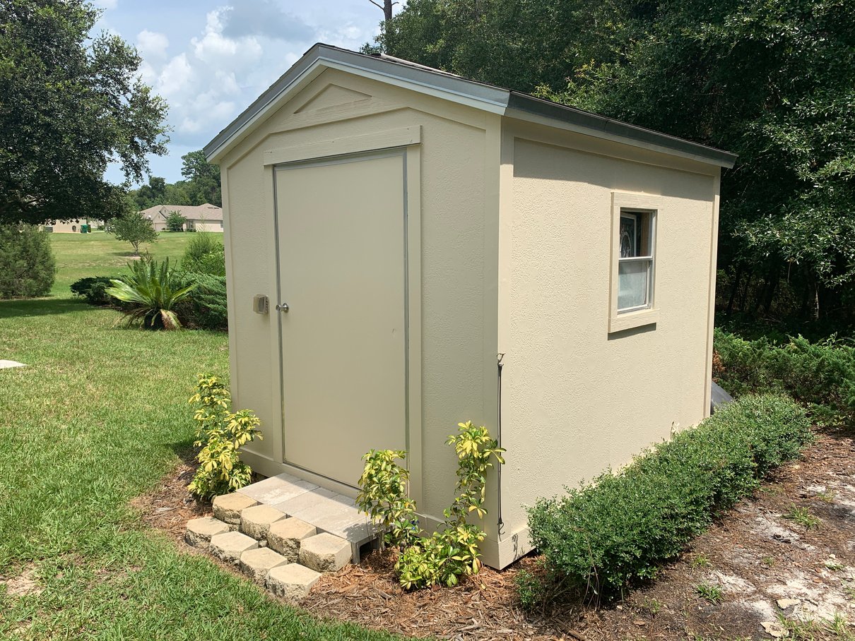 Backyard shed